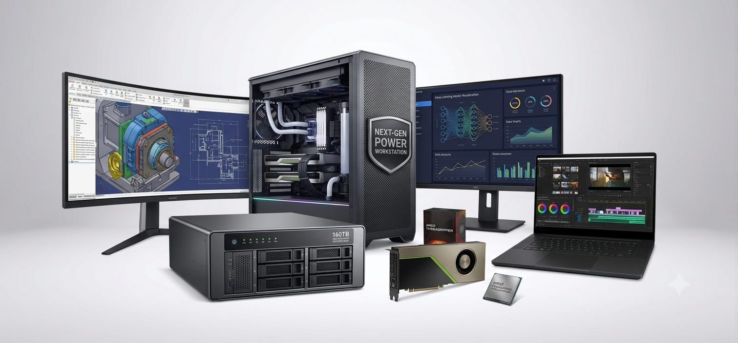 أجهزة ومحطات عمل جيل المستقبل القوية - Technology Showcase - ACS Computer Services Jordan